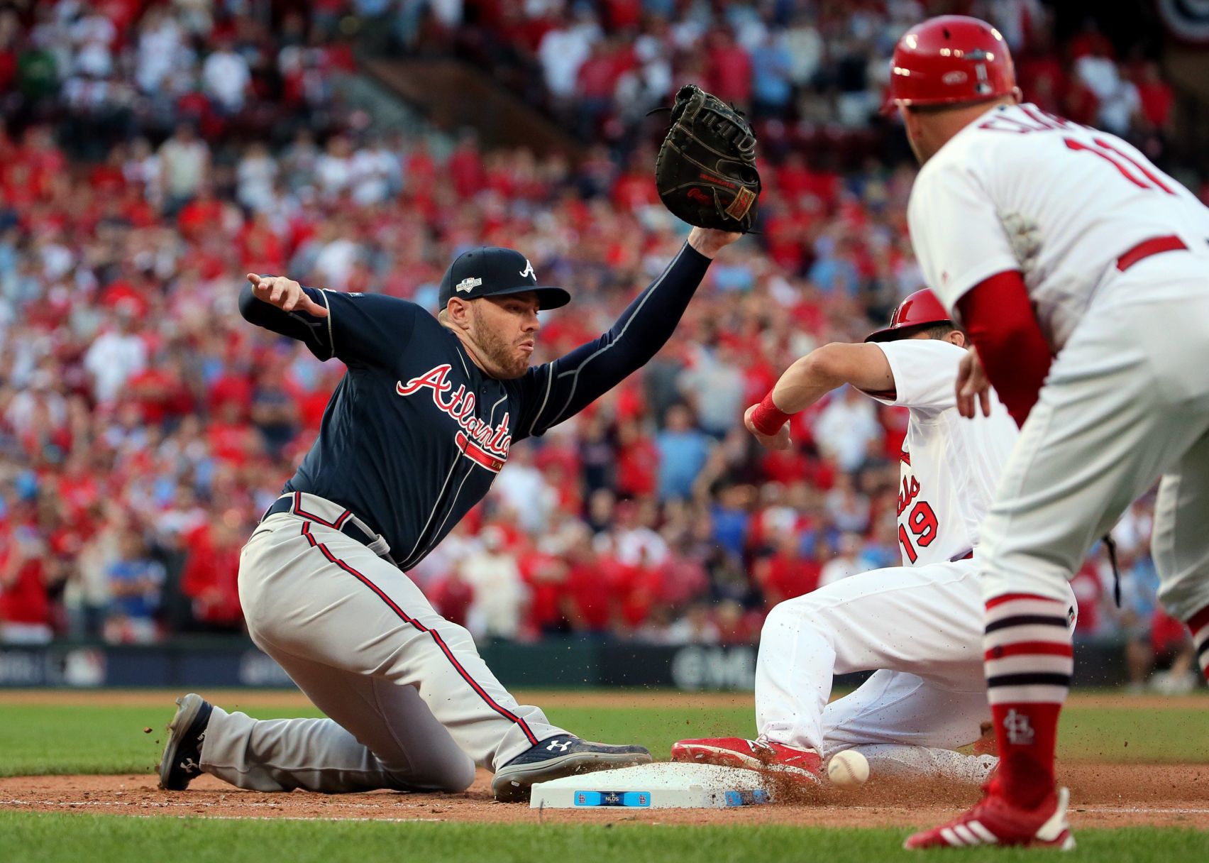 Atlanta Braves vs St. Louis Cardinals, Game 4 NLDS in St. Louis